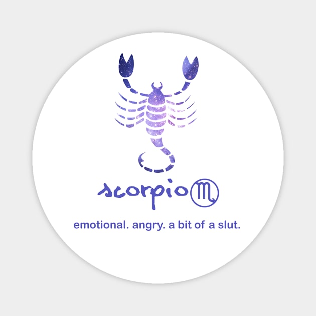 Flawed Scorpio Magnet by Taversia